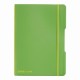 CAIET MY.BOOK FLEX A5 40F 70GR DICTANDO VERDE DESCHIS TRANSPARENT CU LOGO NEGRU