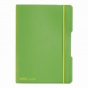 CAIET MY.BOOK FLEX A5 40F 70GR DICTANDO VERDE DESCHIS TRANSPARENT CU LOGO NEGRU