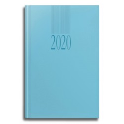 AGENDA DATATA TUCSON RO A5, 352 PAGINI, COPERTA BURETATA, CULOARE AQUA, 2020