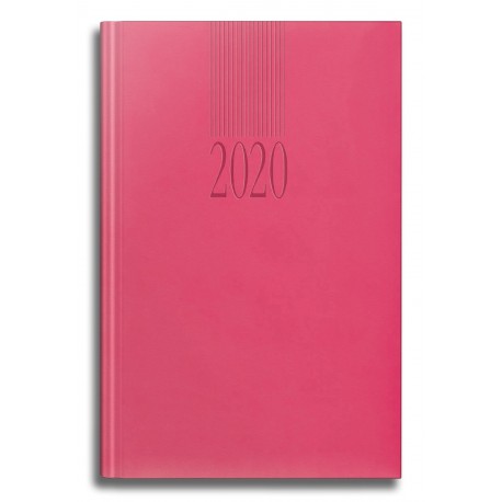 AGENDA DATATA TUCSON RO A5, 352 PAGINI, COPERTA BURETATA, CULOARE FUCHSIA, 2020