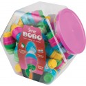 BOBO COMBO, RADIERA + ASCUTITOARE, SET 40 BUCATI/BORCAN PLASTIC