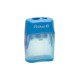 ASCUTITOARE V-BLADE PLASTIC DUBLA, CU CONTAINER, DIVERSE CULORI, 1 BUCATA/ BLISTER