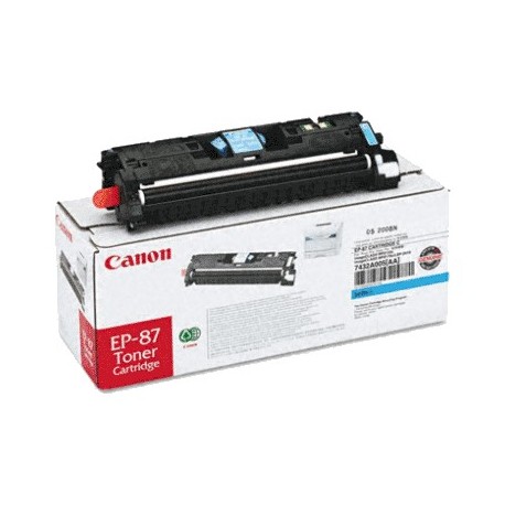 CARTUS TONER CANON EP-87C cyan