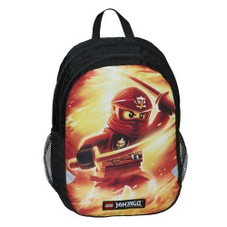 Rucsac extins LEGO V-Line - design rosu NinjaGo Kai