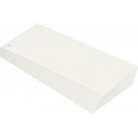 Separatoare carton pentru biblioraft, 190g/mp, 105 x 240 mm, 100/set, OXFORD - alb