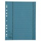 Separatoare carton manila 250g/mp, 300 x 240mm, 100/set, OXFORD - albastru