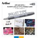 Marker ARTLINE Decorite, varf rotund 1.0mm - argintiu