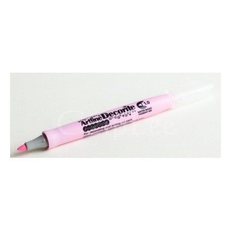 Marker ARTLINE Decorite, varf rotund 1.0mm - roz pastel