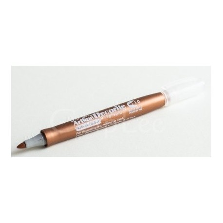 Marker ARTLINE Decorite, varf rotund 1.0mm - bronz