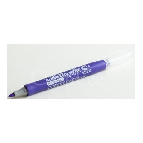 Marker ARTLINE Decorite, varf rotund 1.0mm - violet pastel