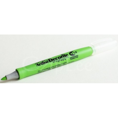 Marker ARTLINE Decorite, varf rotund 1.0mm - vernil