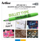 Marker ARTLINE Decorite, varf rotund 1.0mm - vernil