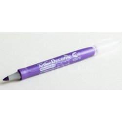 Marker ARTLINE Decorite, varf rotund 1.0mm - violet metalizat