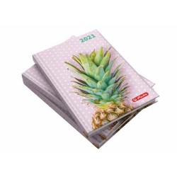 AGENDA A5 DATATA 352 PAGINI + 16 PAGINI ZENTANGLE MOTIV PINEAPPLE 2021