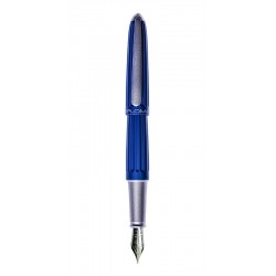 DIPLOMAT Aero Blue - stilou cu penita M, aurita 14kt.