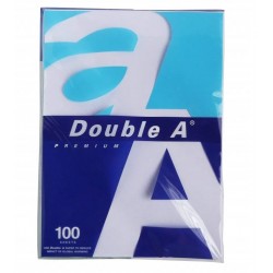Hartie alba pentru copiator A4, 80g/mp, 100coli/top, clasa A, Double A