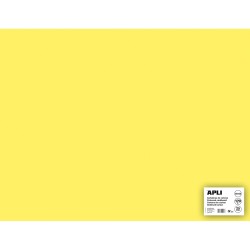 Carton color, Apli, 50x65, 170 g, 25 coli/top, galben pal