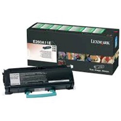 Toner original Lexmark E260A11E, 3500 pagini, negru