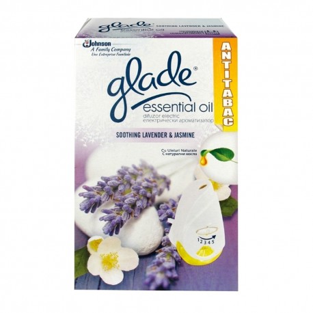 Dispenser automat Glade, Essential Oil, lavanda