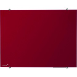 Tabla magnetica din sticla Legamaster, 40 x 60 cm, rosu