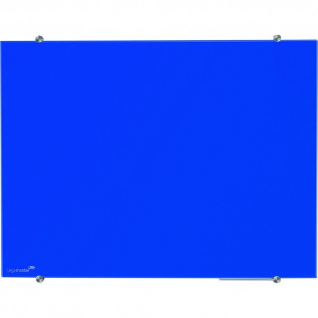 Tabla magnetica din sticla Legamaster, 100 x 150 cm, albastru