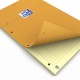 Blocnotes A4+, OXFORD Orange, 80 file-90g/mp, Scribzee comp.,4 perf., coperta carton - dictando