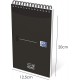 Blocnotes cu spirala A5+, OXFORD Task Manager, 70 file-90g/mp, Scribzee comp., coperta carton - dict