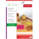 Etichete color autoadezive, 24/A4, 64 x 34mm, 25 coli/top, TANEX - rosu fluorescent