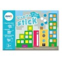 Carte creativa Stick"n Give it a Stick - patrate (+3 ani)