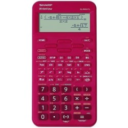 Calculator stiintific, 16 digits, 422 functiuni, 157x78x15 mm, SHARP EL-W531TLBRD - rosu