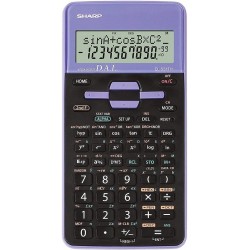 Calculator stiintific, 10 digits, 273 functiuni, 161x80x15mm, dual power, SHARP EL-531THBVL-negru/vi