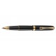DIPLOMAT Traveller black lacquer gold - roller