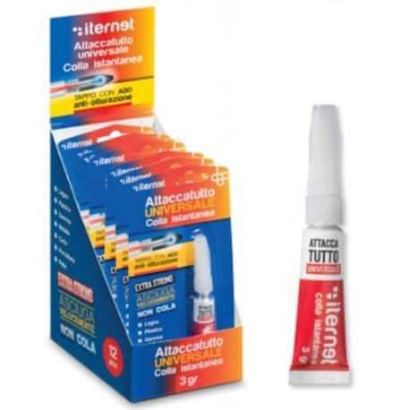 Lipici lichid instant, universal, uscare rapida, 3gr., (similar super glue), ITERNET