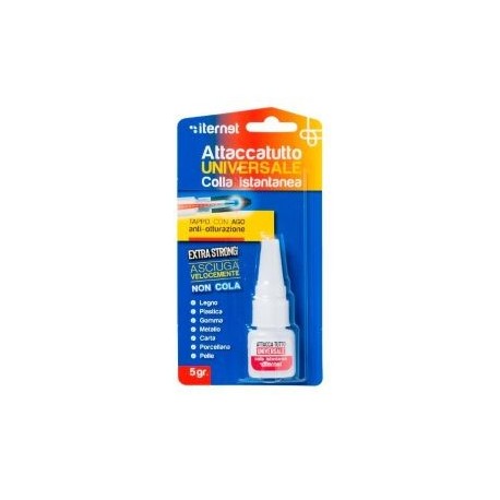 Lipici lichid instant, universal, uscare rapida, 5gr., (similar super glue), recipient platic, ITERN