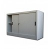 DULAP METALIC USI GLISANTE CU 1 RAFT, 1500x600x900 mm (LxlxH), 40 kg/polita, Italia