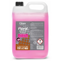 Detergent lichid pentru curatarea pardoselilor, 5 litri, Clinex Floral Blush
