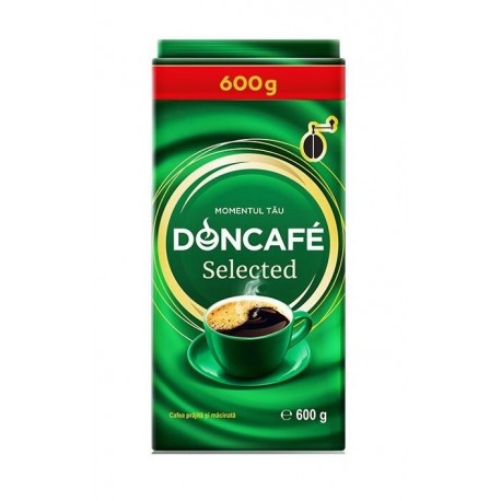 Cafea Doncafe Selected macinata, 600 g
