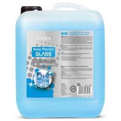 Solutie pentru spalat geamuri, anti-aburire, 5 litri, Clinex NanoProtect Glass