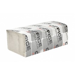 Servetele ZZ hartie reciclata gri, 23x23cm, 1 strat, 200buc/pachet, 20pachete/cutie, Office Products