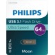 Memory stick USB 3.1 - 64GB PHILIPS Moon edition