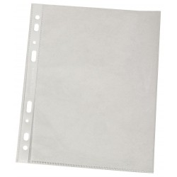 Folie protectie pentru documente, 120 microni, 100folii/set, Q-Connect - transparenta