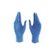 Manusi nitril albastre L, 100 buc/cutie