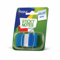 POST-IT INDEX PLASTIC 44*25MM BLUE FORPUS FO42044