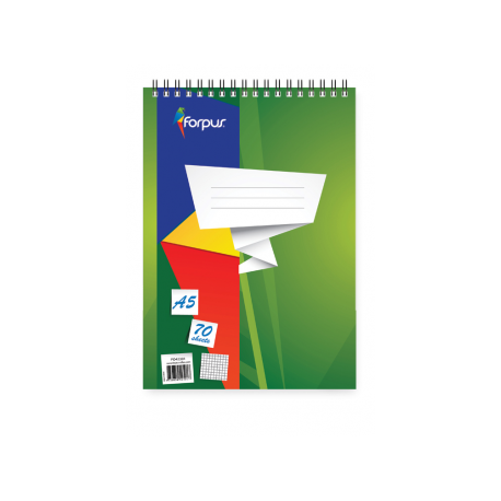 BLOC NOTES A5 SPIRA 70 FILE MATE FORPUS FO42301