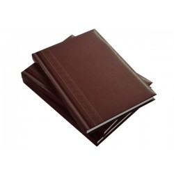 AGENDA A5 NEDATATA 224 PAGINI COPERTA BURETATA MARO