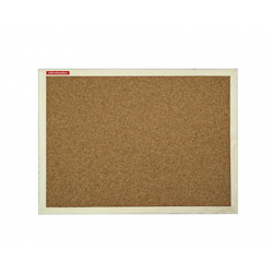 PANOU PLUTA 60x120 CM MEMOBOARDS, rama lemn