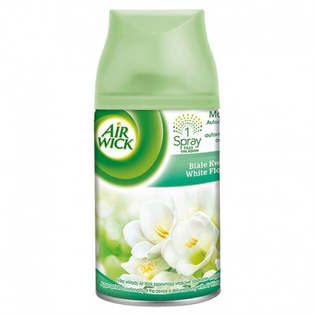 AIR WICK White Flower, rezerva spray odorizant pentru camera, 250ml