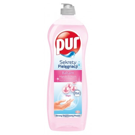 PUR Balsam Hands & Nails, detergent lichid pentru spalat vase, manual, 750ml