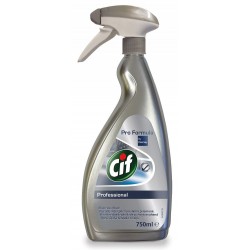 CIF Professional Stainless Steel, cu pulverizator, pentru curatat inox si suprafete rezistente la ap