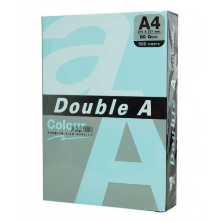 Hartie color pentru copiator A4, 80g/mp, 500coli/top, Double A - pastel ocean
